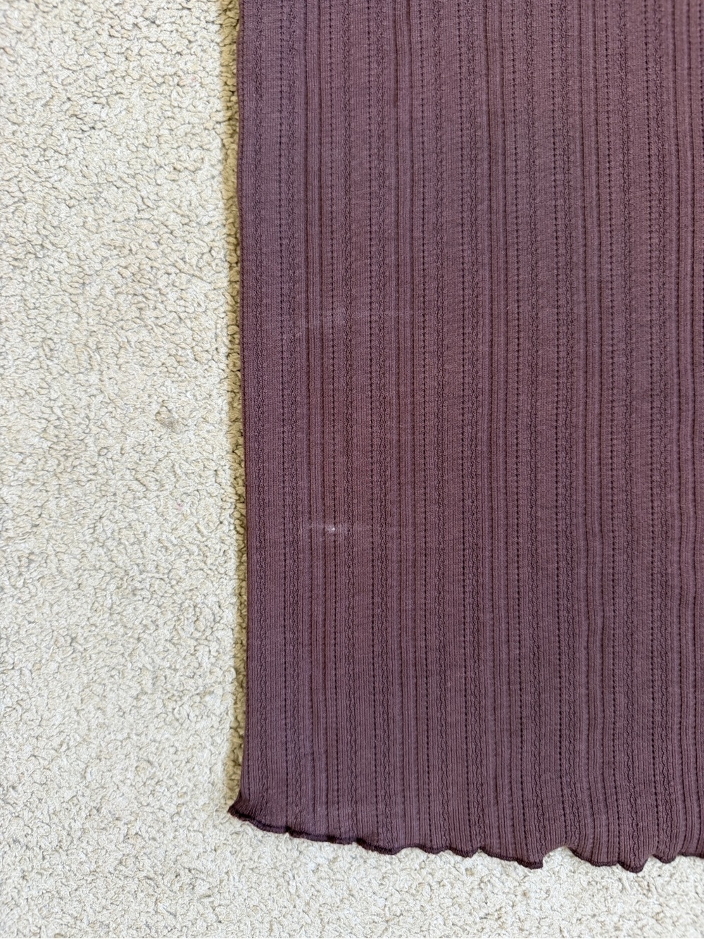 Faherty Ribbed Tank Top - Brown - Picture 2 of 4